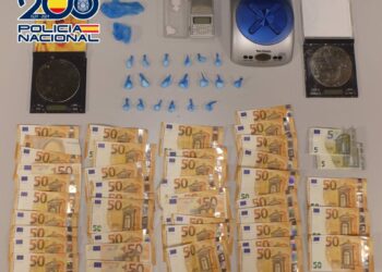 Un detenido tras caer un punto de venta de droga al por menor en Vigo