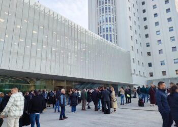 Se va al baño a fumar, salta la alarma y provoca el desalojo de la Ciudad de la Justicia