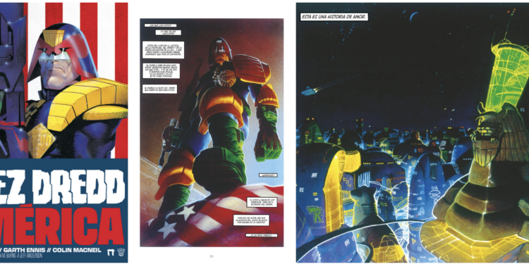 América, una de las sagas más importantes del Juez Dredd, aterriza en España