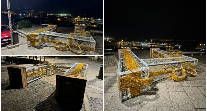 La borrasca Caetano ya se deja sentir en Vigo… con la Navidad