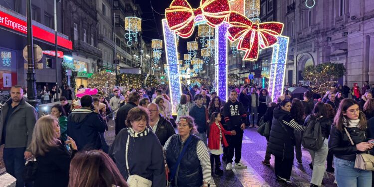 Vigo recibe la primera invasión portuguesa: a la vista la próxima avalancha