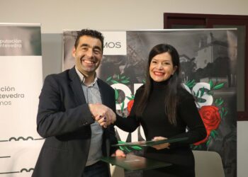 Luis López destaca o investimento de 1,2 millóns de euros no vial entre Mos e Puxeiros