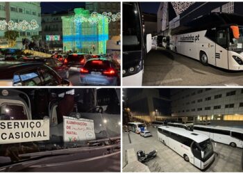 Avalancha sobre ruedas para la Navidad de Vigo: más de 200 autobuses de Beiramar a Navia