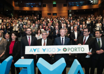 “No es de recibo que Vigo y Oporto estén conectadas por un tren que no es digno de este siglo”