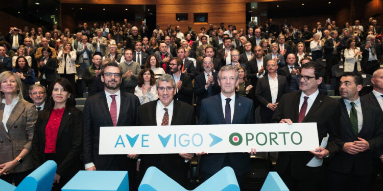 “No es de recibo que Vigo y Oporto estén conectadas por un tren que no es digno de este siglo”