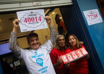 El segundo premio más tardío de la Lotería de Navidad reparte 1,2 millones de euros en Vigo