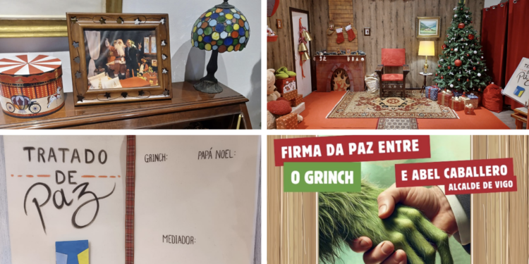 El Grinch se rinde a la Navidad de Vigo: así será la firma del tratado de paz que presidirá Caballero