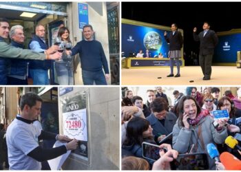 72.480, el Gordo de la Navidad 2024, se va íntegramente para Logroño