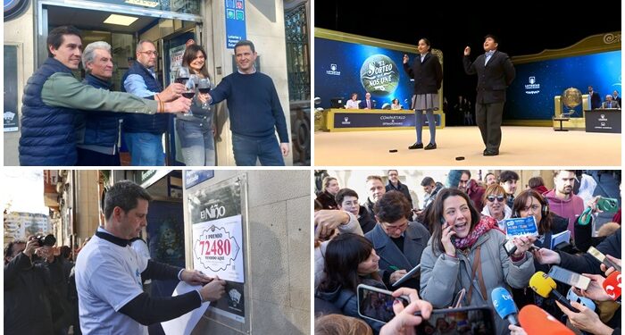 72.480, el Gordo de la Navidad 2024, se va íntegramente para Logroño