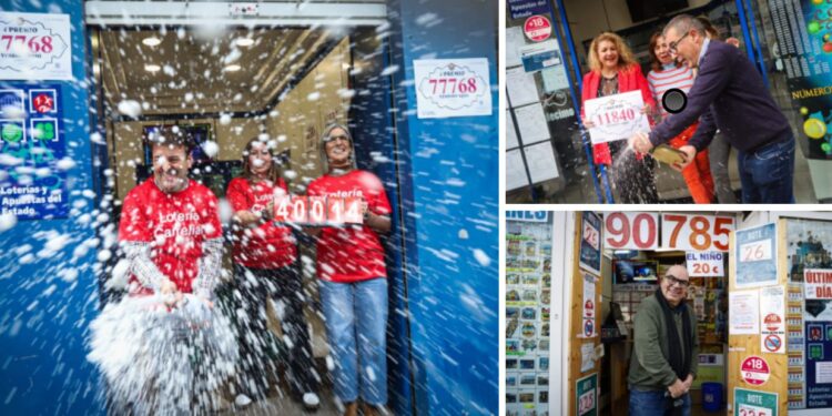 La suerte de la Lotería de la Navidad, muy repartida en Vigo: casi 2,2 millones de euros