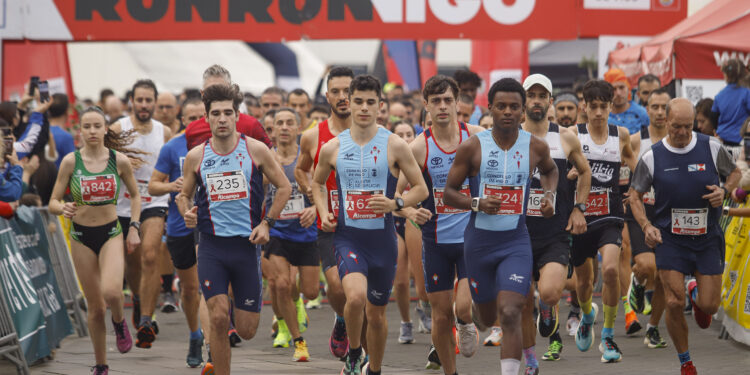 Vigo acolle unha Érguete e Corre de récord