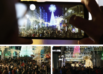 El gasto en luces de la Navidad de Vigo triplica el de A Coruña: esto es lo que cuestan en las siete ciudades gallegas