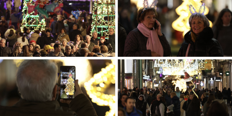 La Navidad de Vigo no descuelga el cartel de (casi) completo