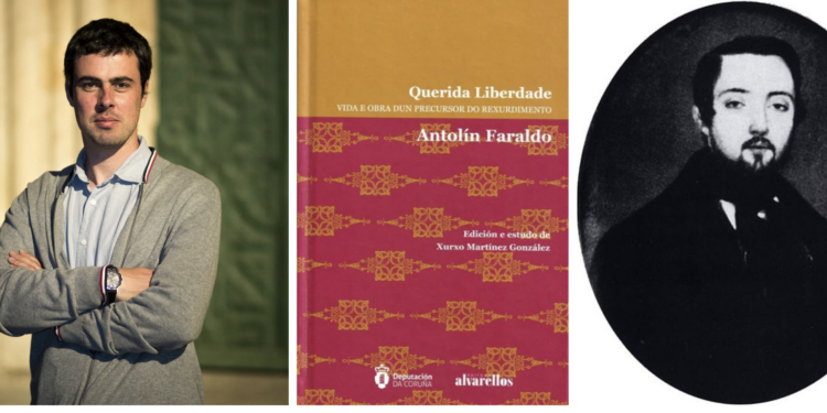 O vigués Xurxo Martínez, premiado por unha obra sobre Antolín Faraldo
