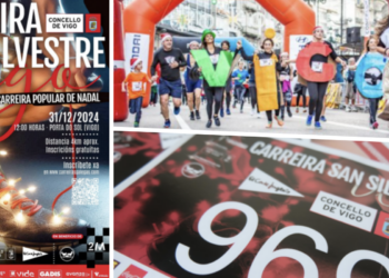 Cortes de tráfico en Vigo para la alocada San Silvestre que se queda en la ‘mañanavieja’