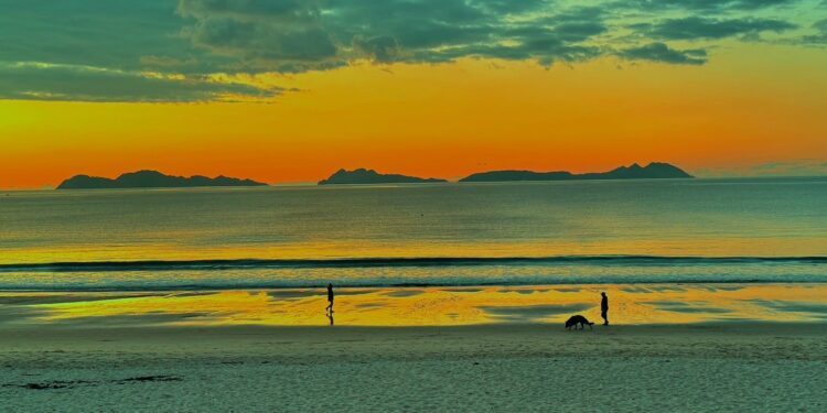 Un atardecer de diciembre