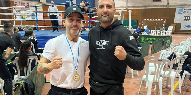 Yago Fernández, campión galego de boxeo promesas