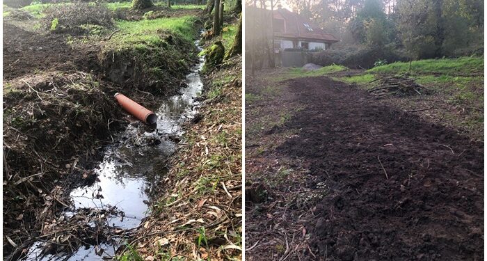 En pie de guerra (otra vez) por obras en el nacimiento del río Lagares