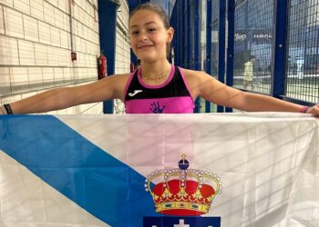 La viguesa Martina Cao, campeona benjamín en el Máster de Menores de Mérida
