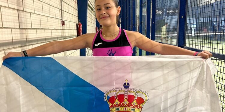 La viguesa Martina Cao, campeona benjamín en el Máster de Menores de Mérida