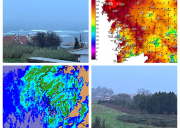 La borrasca «Herminia» ya sacude Galicia: «peligro extremo» con alerta roja por mar y viento