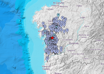 Terremoto de magnitud 3,2 en el sur de Galicia. ¿Lo habéis sentido?