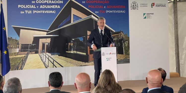 Inaugurada la nueva sede del CCPA de Tui, un “hito de la cooperación policial” con Portugal