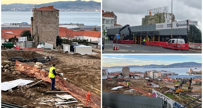 Arrancan un acuerdo para expropiar uno de los últimos reductos de Barrio do Cura mientras avanzan las obras
