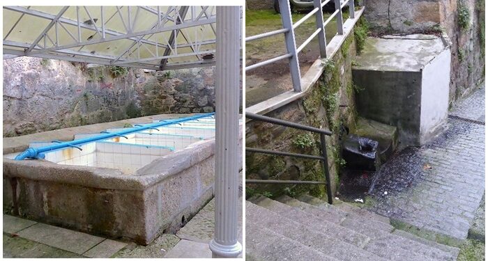 «A Vigo nadie le gana en preservación del patrimonio histórico», garantiza Caballero sobre el lavadero y la fuente de A Barroca