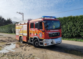 Muere tras quedar atrapado entre los rodillos de una máquina de una empresa forestal