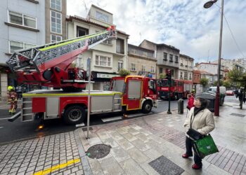 Más consecuencias del temporal: unas 1.000 familias de Vigo y Chapela, sin luz