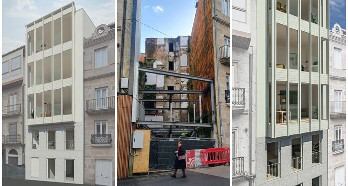 Vistas al mar y tres ‘dúplex’: así serán las nuevas viviendas (ya en obras) del Casco Vello