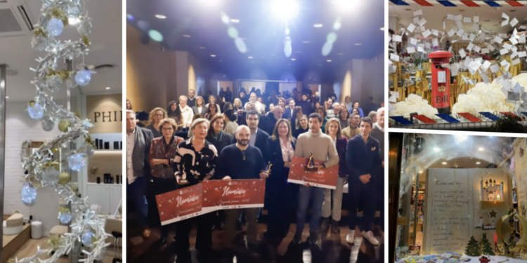 «Ilumina o teu escaparate» entrega sus premios a las mejores decoraciones navideñas de Vigo