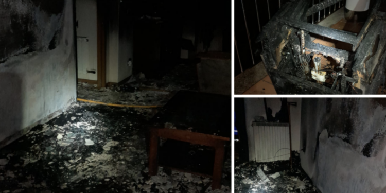 Fallece una mujer en O Porriño en el incendio de su casa