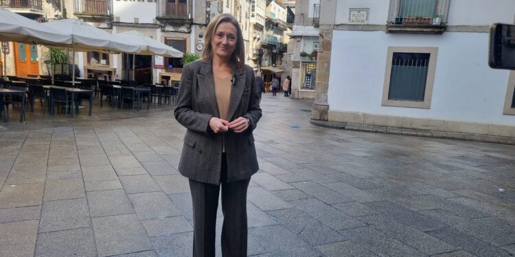 Luisa Sánchez, candidata del PP de Vigo: «Mi vocación es de permanencia. Vengo para quedarme»