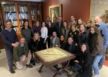 El mosaico romano de Panxón emprende el retorno definitivo a Nigrán después de 25 años de exilio