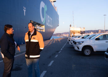 Vigo se alza como «el Puerto de los buques ecológicos» tras suministrar BioGNL por primera vez en España