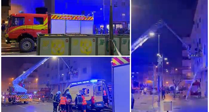 «Ardió un trastero bastante grande y con muchísimo material inflamable acumulado»