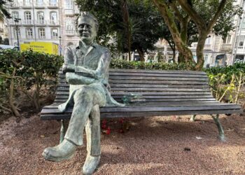 El inolvidable Domingo Villar ya forma parte «para siempre» de la Alameda de Vigo