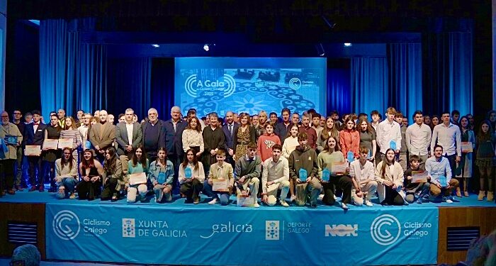 El ciclismo gallego celebra un año histórico en Ponteareas