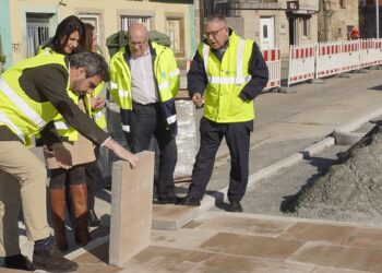 Teis se librará de las obras en verano: la reforma de la Avenida de Galicia encara su recta final