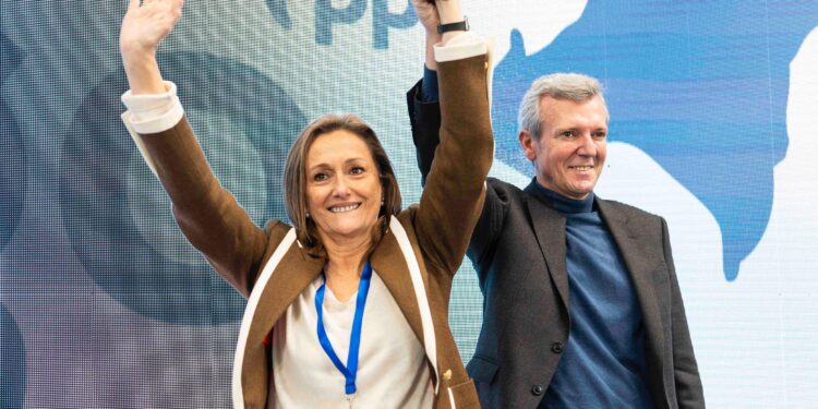 Sánchez, presidenta del PP de Vigo con el 96,8% de los votos, llama a acabar con el «engaño masivo» de Caballero