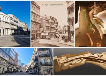 Elduayen: la histórica ‘Travesía’ convertida en un túnel que se abrirá en «V» para salvar las raíces de Vigo