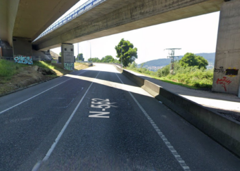 Ultiman el arreglo de las ‘fochancas’ en la N-552 a su paso por Trasmañó, con una inversión de 2,4 millones