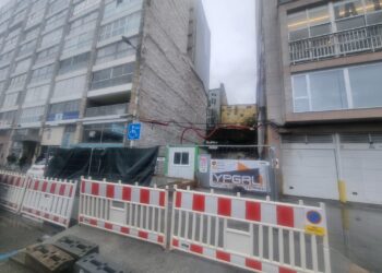Arrancan en Vigo las obras de un nuevo edificio con nueve viviendas de lujo frente al mar