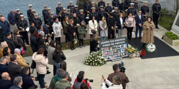 homenaje fallecidos naufragio villa de pintanxo