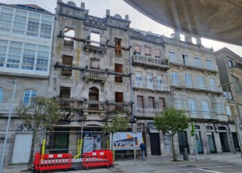 Primeras medidas de tráfico por las obras del apartahotel de lujo del Paseo de Alfonso