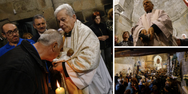 Castrelos celebra su Candelaria más emotiva: será la última que oficiará Don Ramiro
