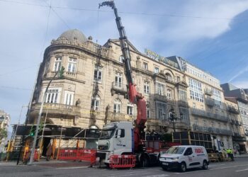En marcha las obras que devolverán la vida a un histórico edificio de Vigo