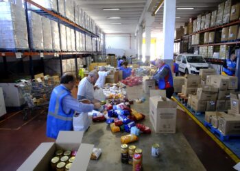 Cae el reparto del Banco de Alimentos de Vigo tras la pérdida de los fondos europeos